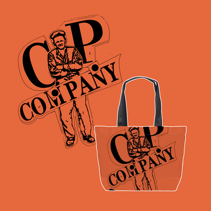 C.P.company独幅人物图案